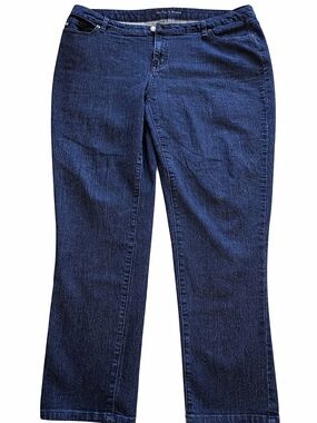 Michael Kors Dark Wash Straight Leg Jeans
